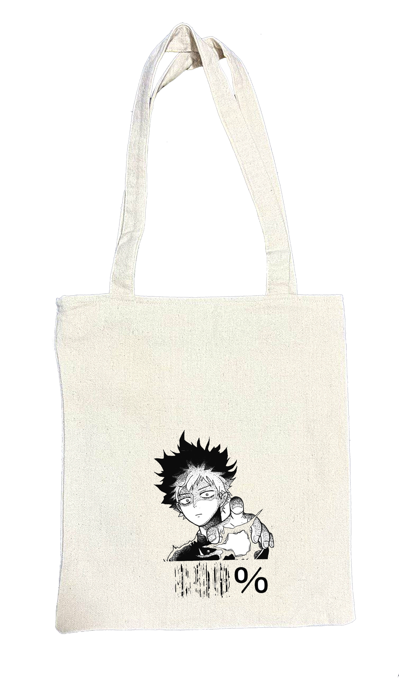 Mob Psycho 100 tote bag beige 4