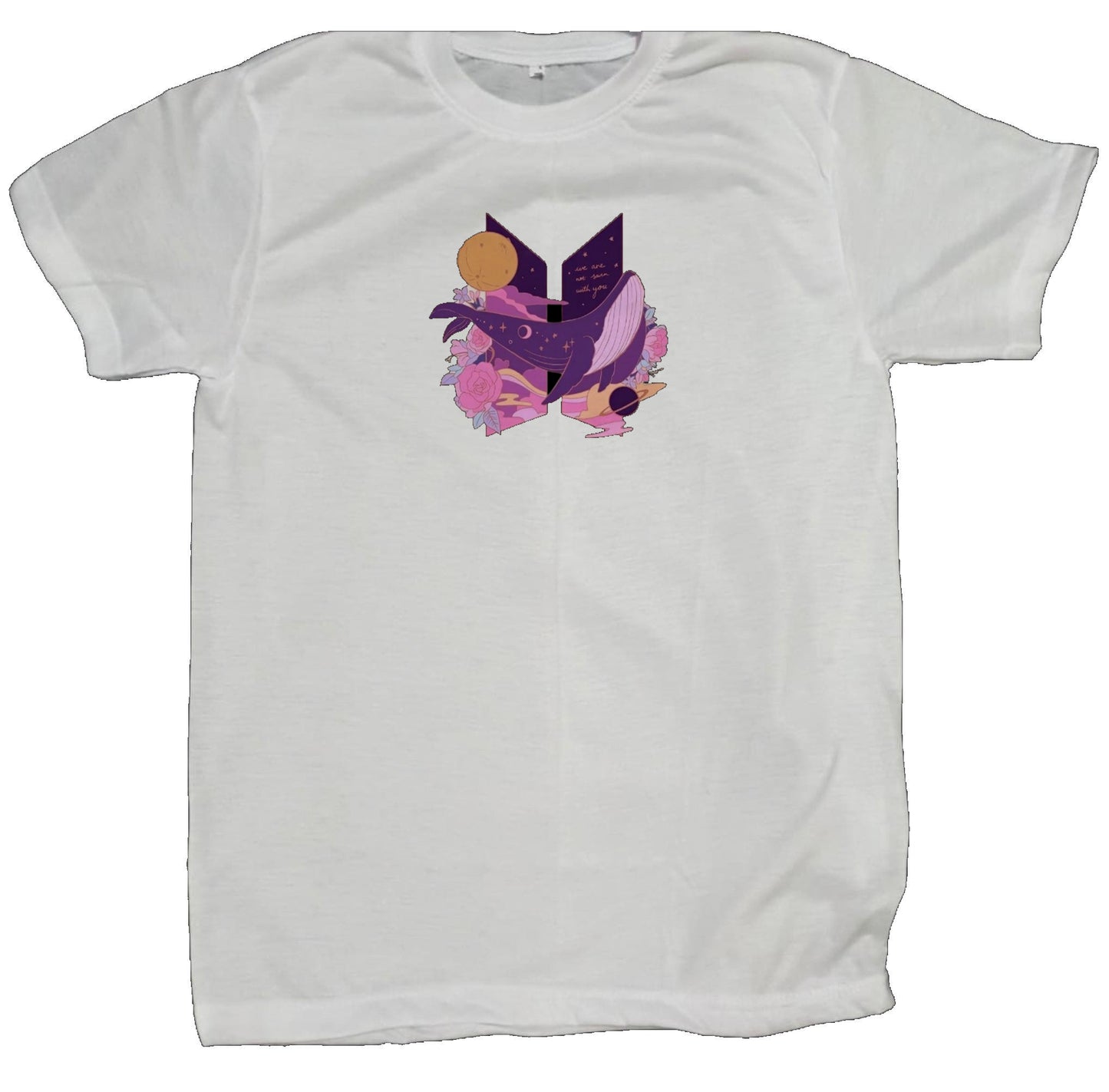 BTS t- shirt fat White 4
