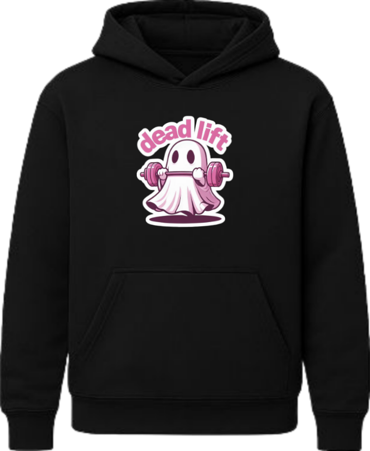 workout gym pilates Oversize Hoodie Black 4