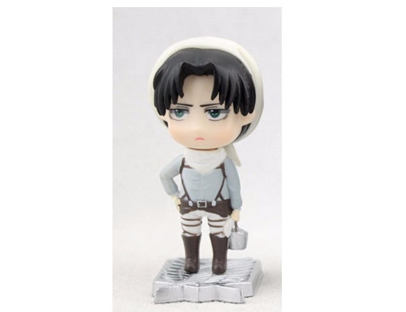 Anime Attack on titan action figure Levi 8cm