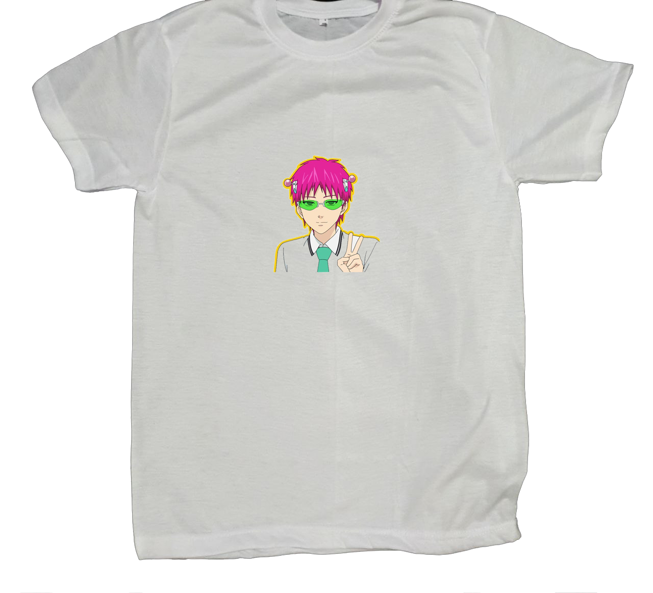 The Disastrous Life of Saiki K t- shirt fat White 4