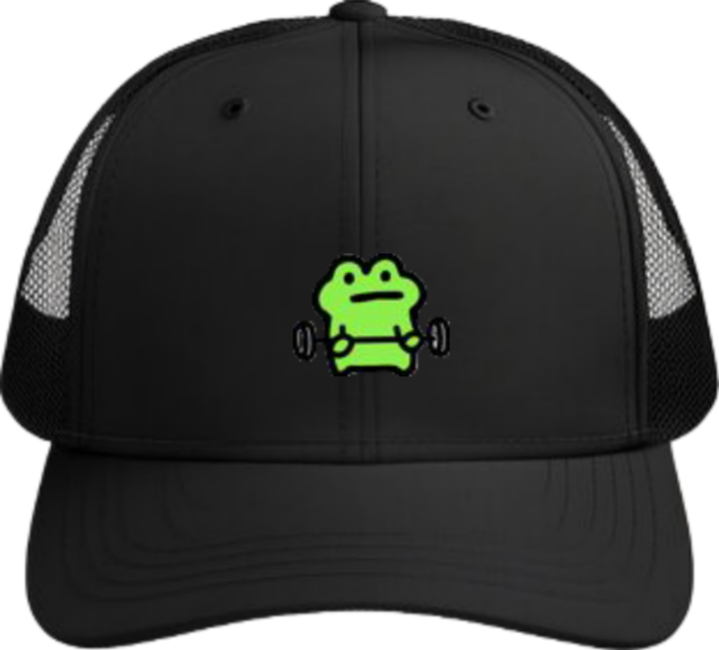 Frog Baseball cap Black 4