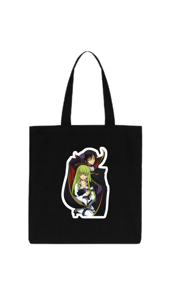 Code Geass tote bag Black 4