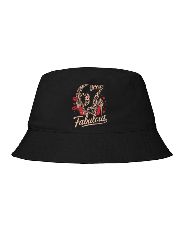 67 designs Bucket hat Fishman hat cap Black 4