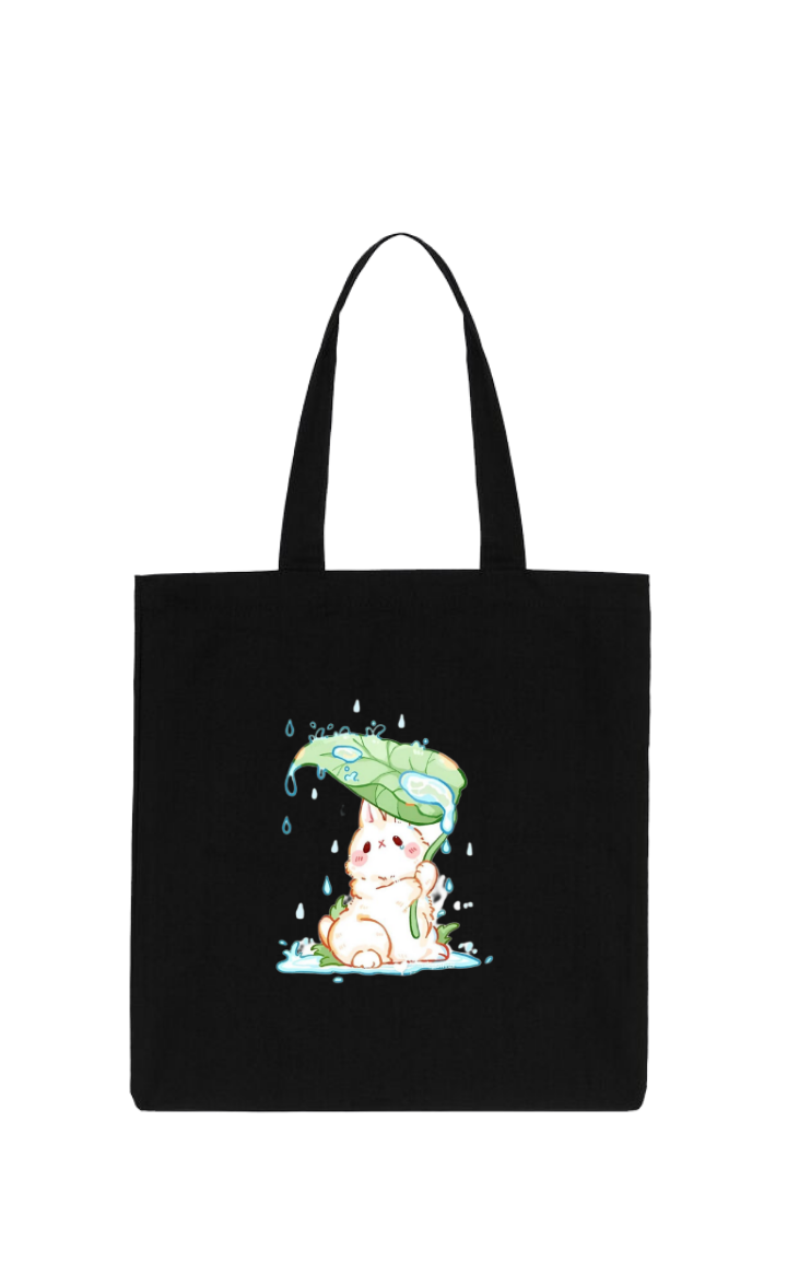 bunny tote bag White 4