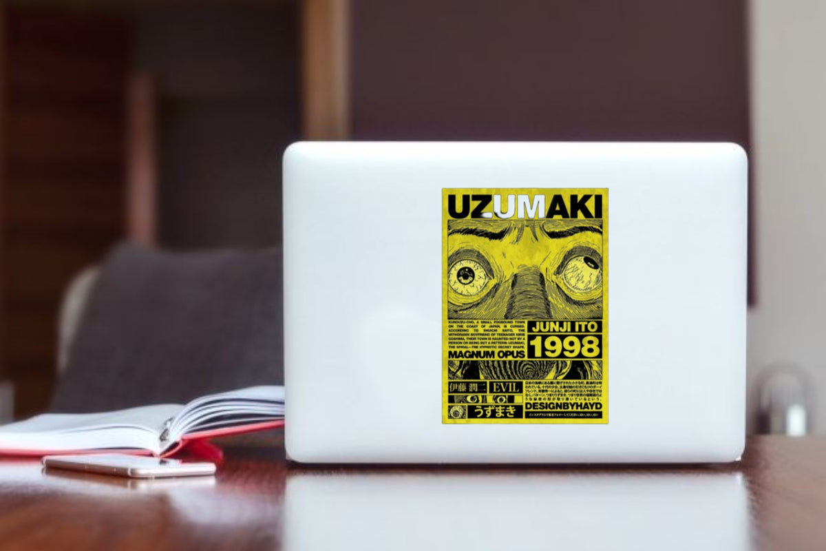 Tomie Kawakami Laptop Sticker 4