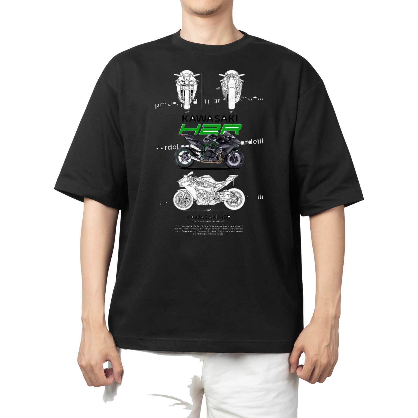 MOTOR CYCLE t- shirt One Size Black 4