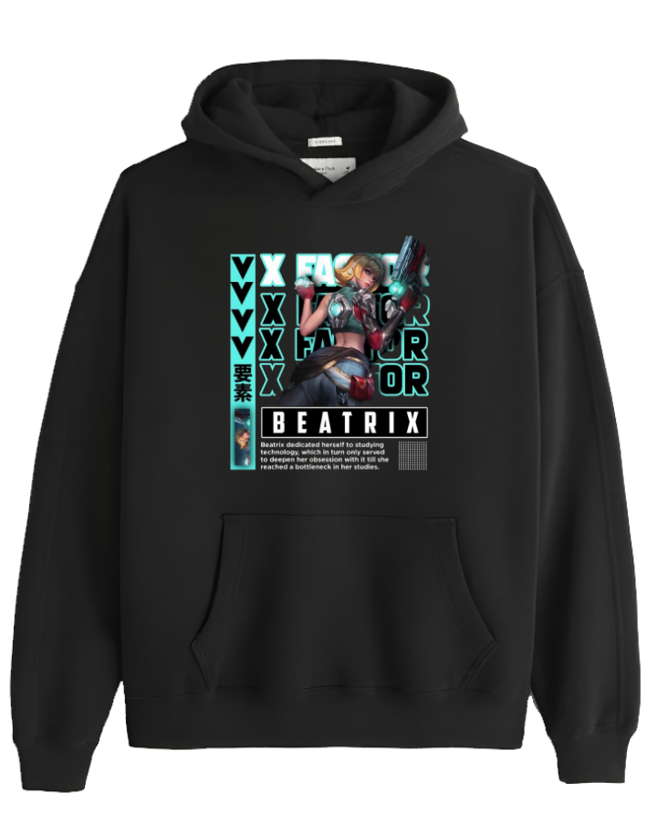 Mobile Legends Bang Bang One Size hoodie Black 4