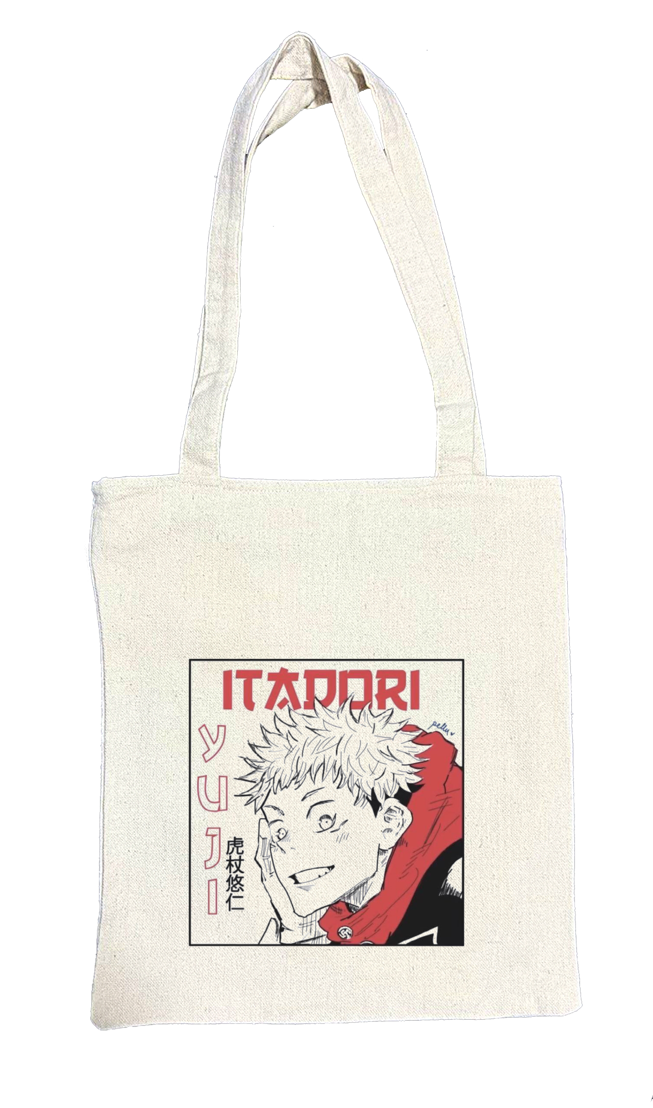 jujutsu kaisen GOJO tote bag biege 4