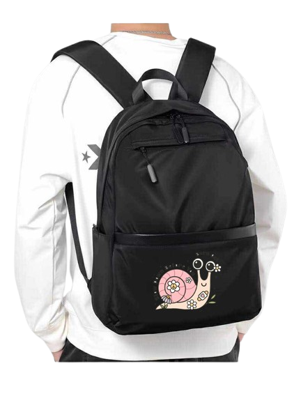 Slow down to love life School Back bag bag 4