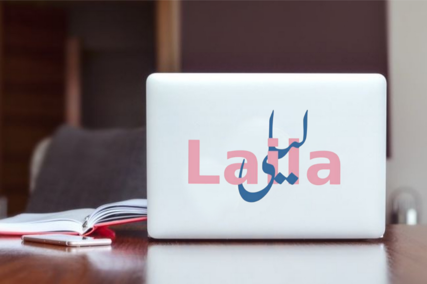 names Laptop Sticker Lakla 4