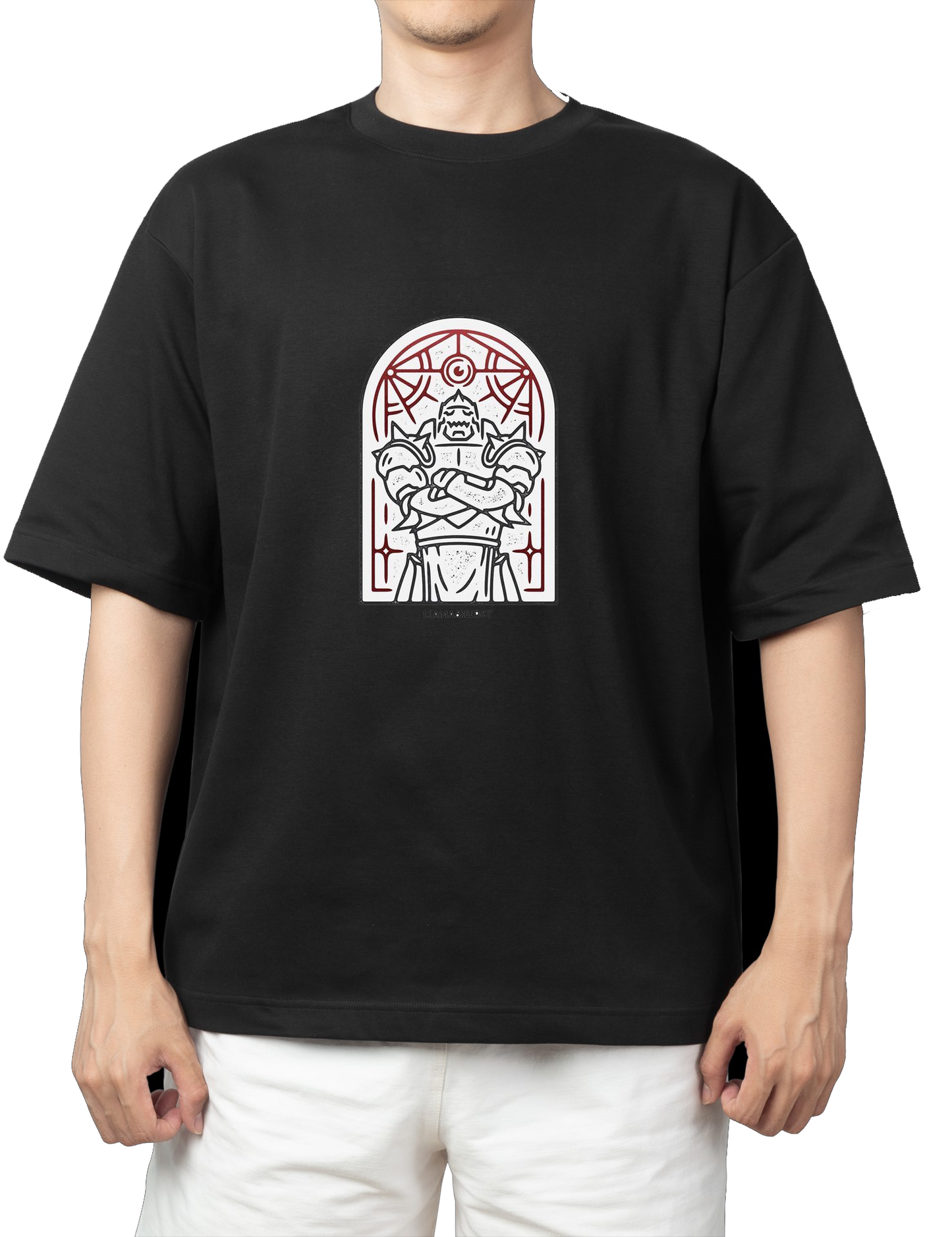 full metal alchamest t- shirt One Size Black 4