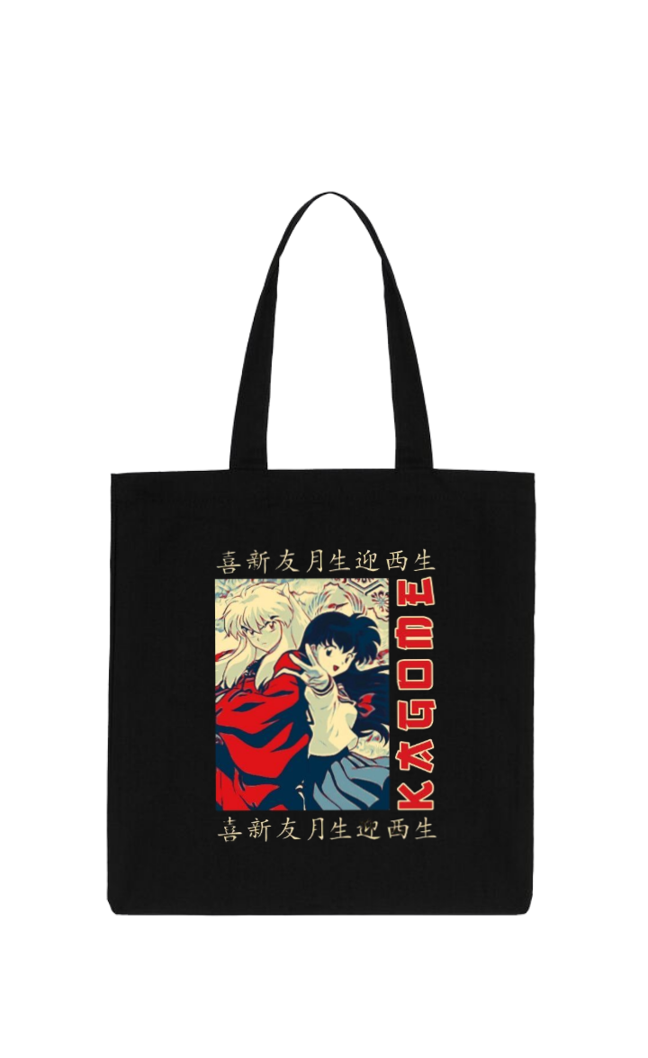 Inuyasha tote bag Black 4