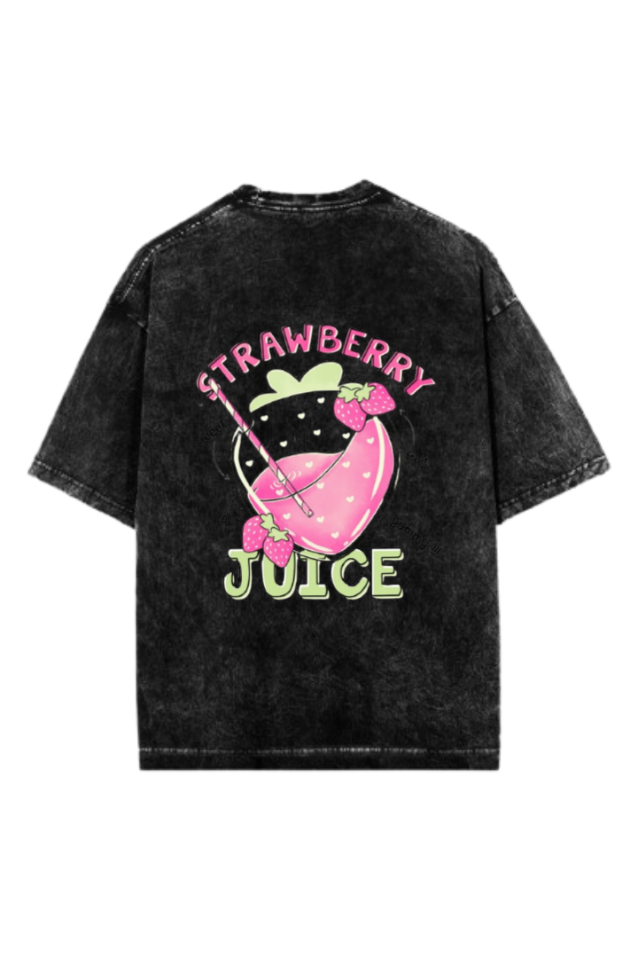 Summer Vibes One Size t- shirt Washed Back 4