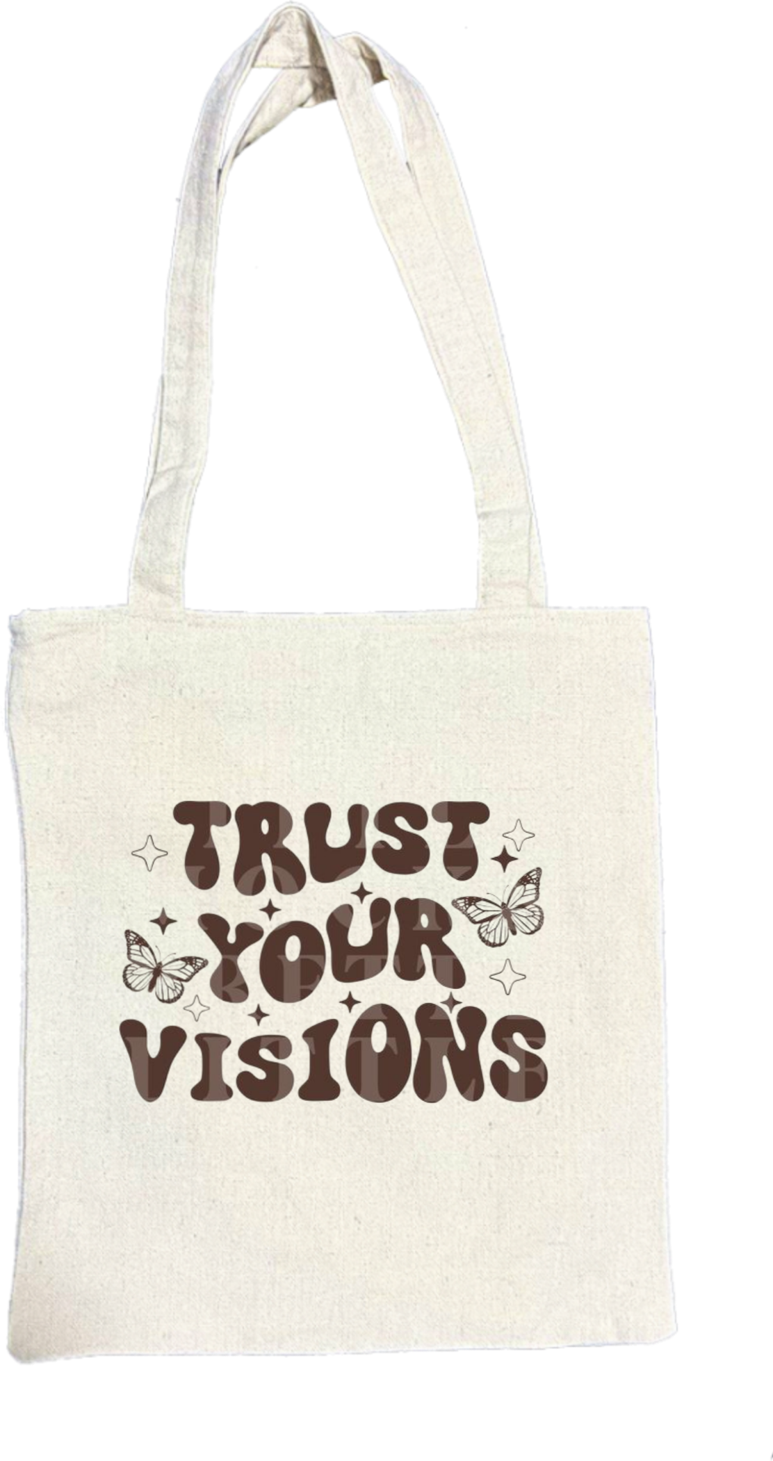 TRUST YOUR VISIONS tote bag beige 63