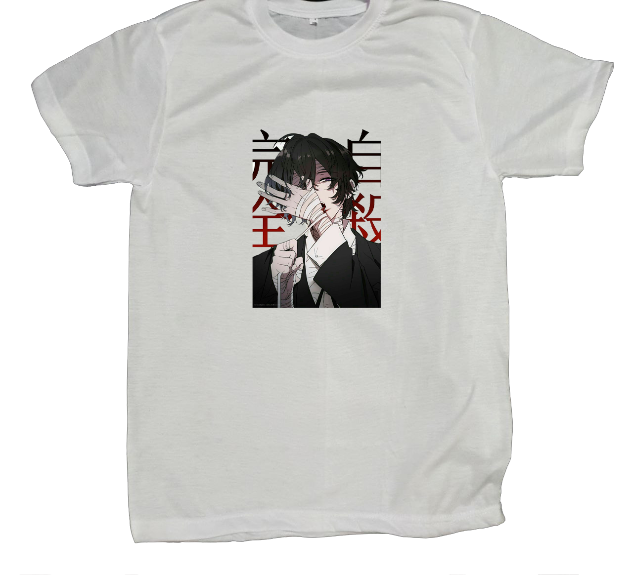 Bungo Stray Dogs t- shirt fat White 4