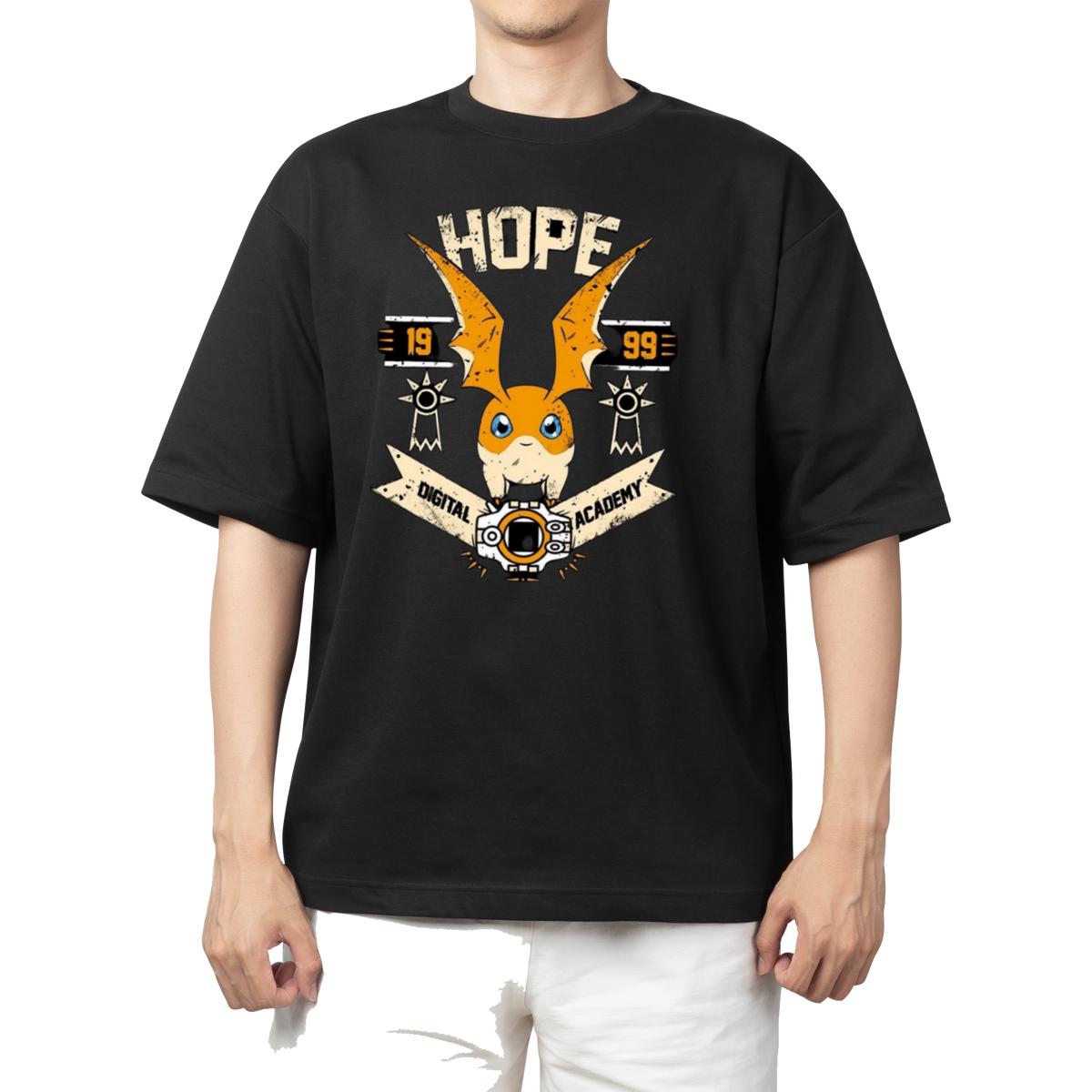 Digimon Adventure t- shirt One Size Black 4
