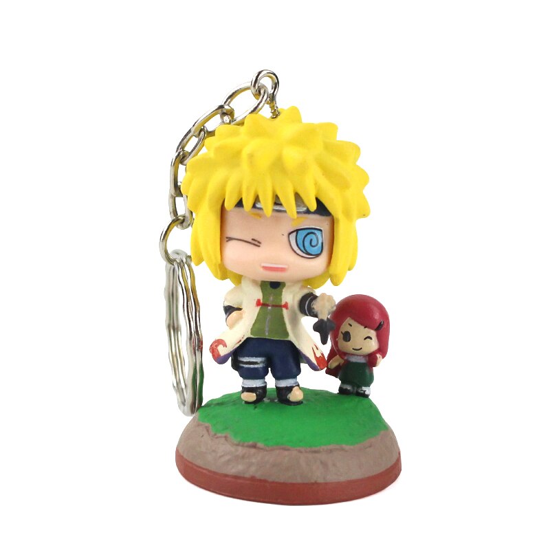 Naruto Mini Figure Sarutobi Hiruzen keychain 5cm