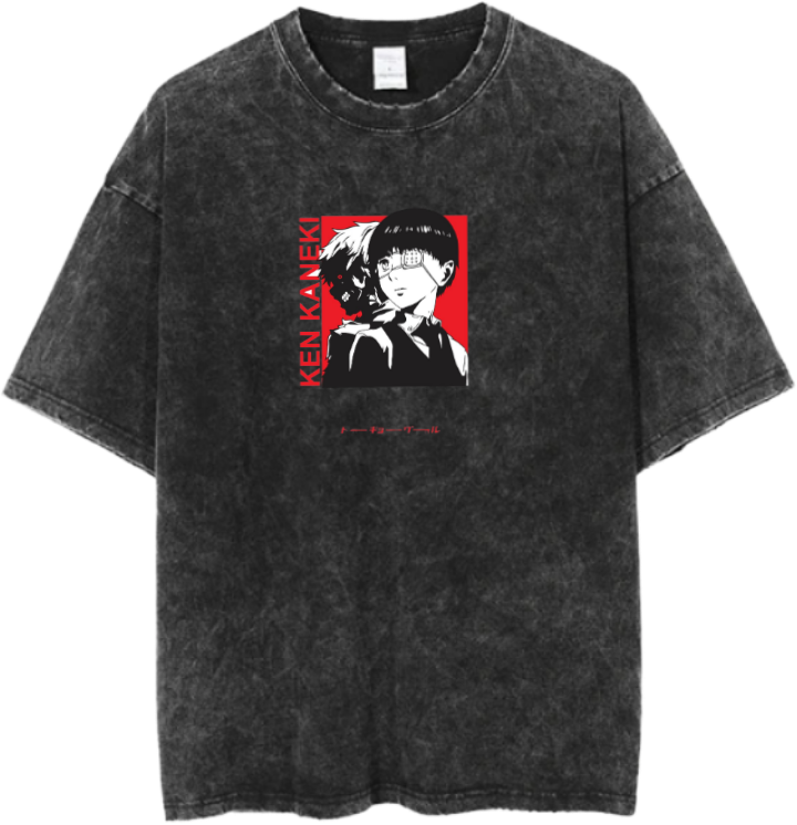 Tokyo ghoul t- shirt One Size Washed 4