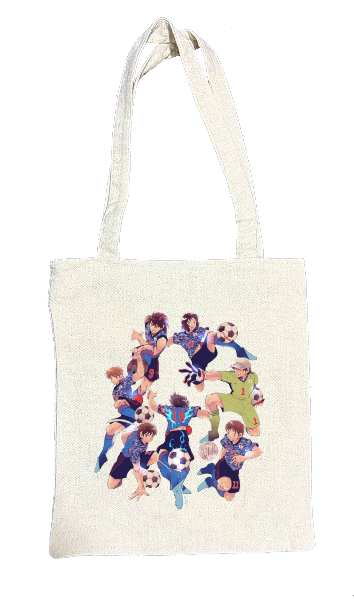 Captain Tsubasa tote bag beige 4