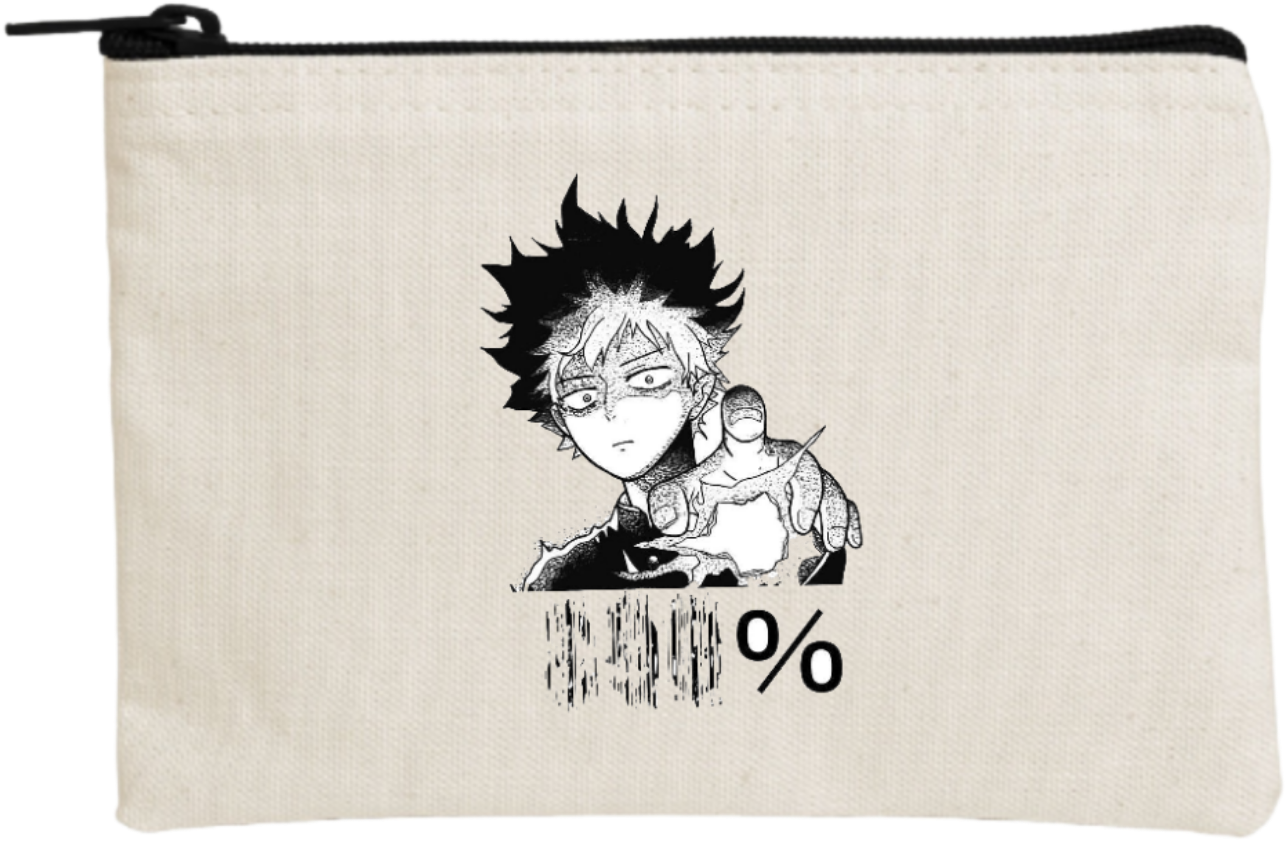 Mob Psycho 100 wallet pencil case Beige 4