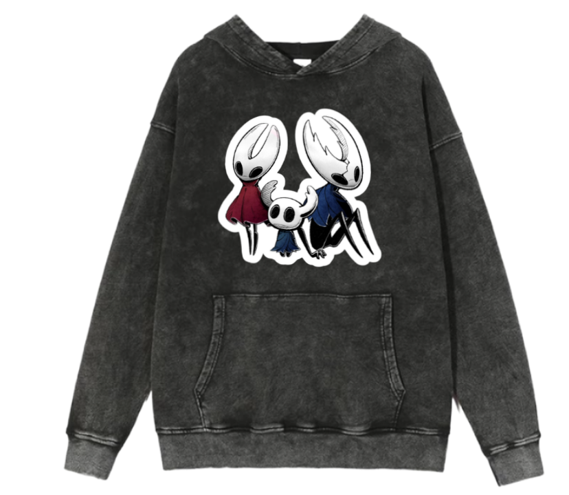 Hollow Knight One Size hoodie Washed 4