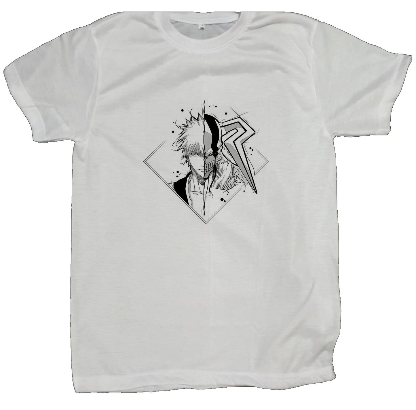 Bleach t- shirt fat White 4