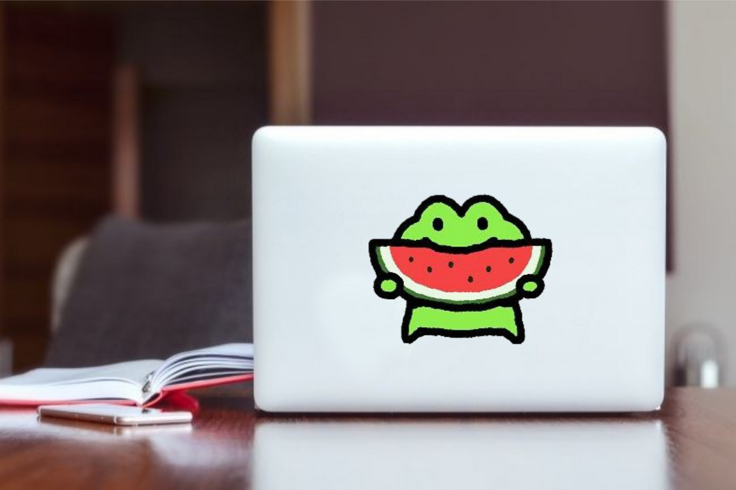 Frog Laptop Sticker 4