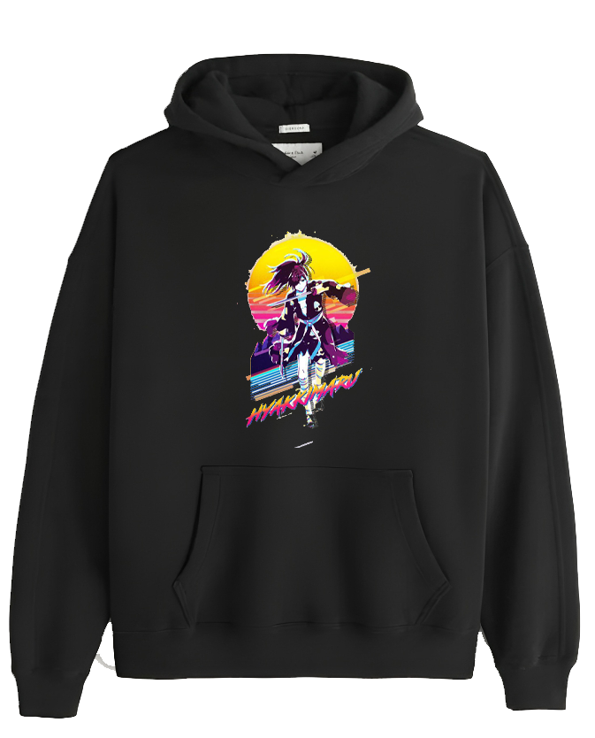 Dororo One Size hoodie Black 4