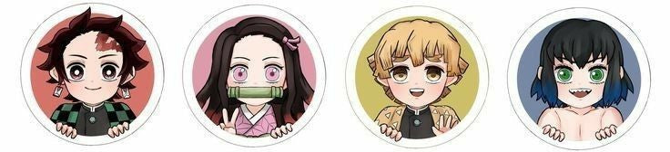 Demon Slayer brooch 4