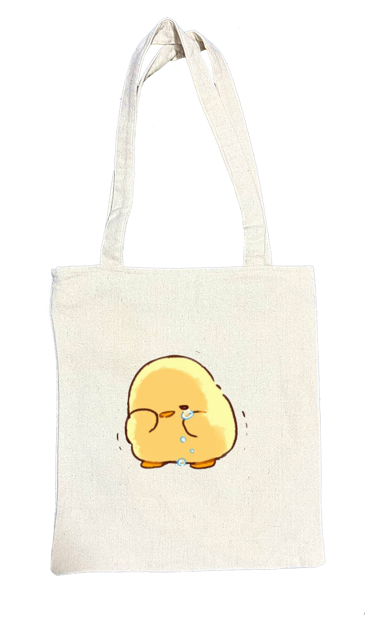duck tote bag beige 4