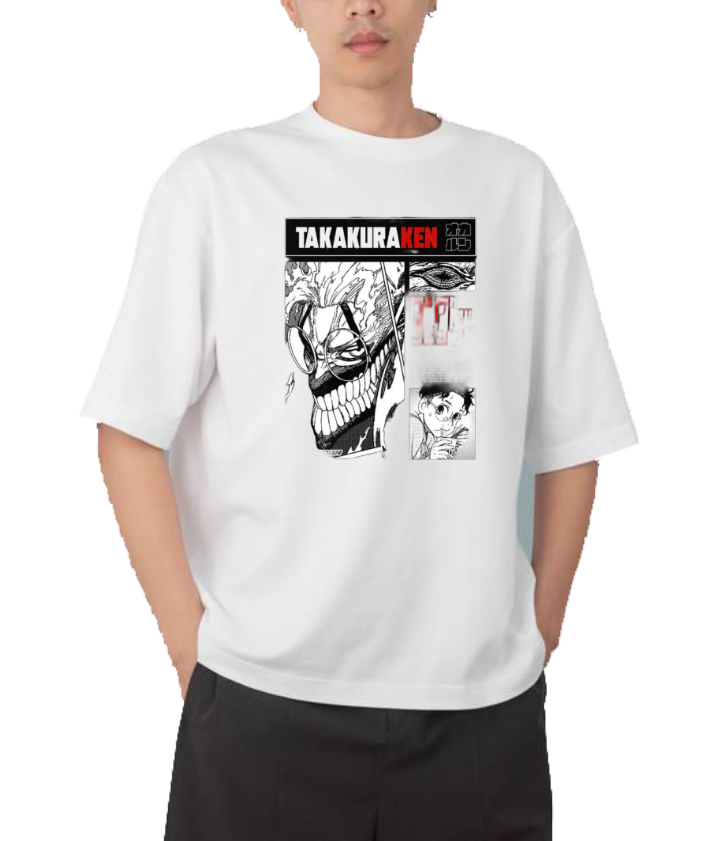 Dandadan t- shirt One Size White 4
