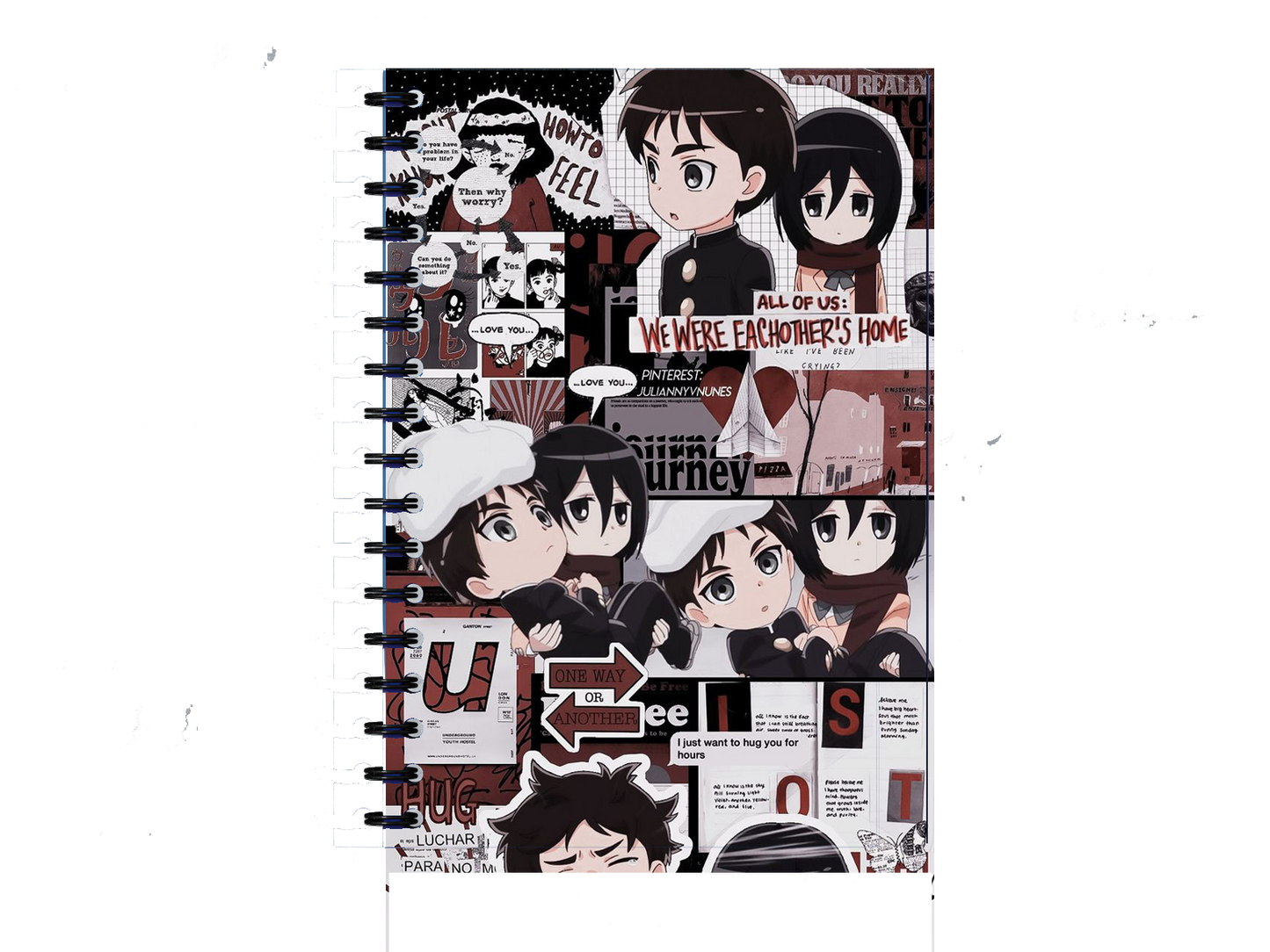 Attack on Titan Notebook A5 4