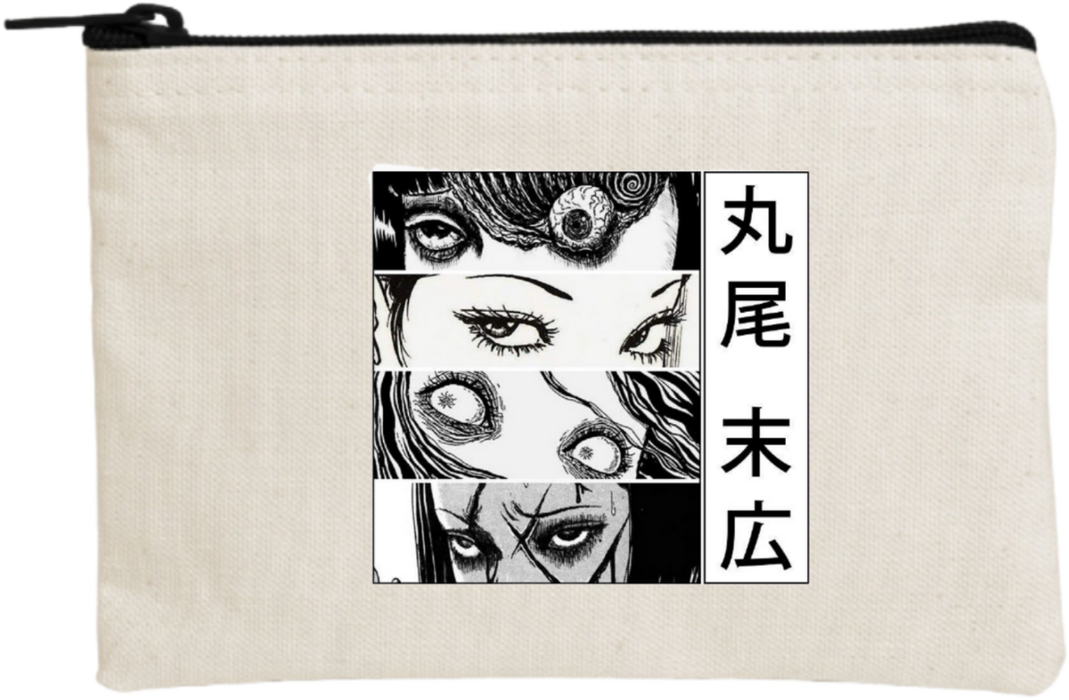 Tomie Kawakami wallet pencil case Beige 4