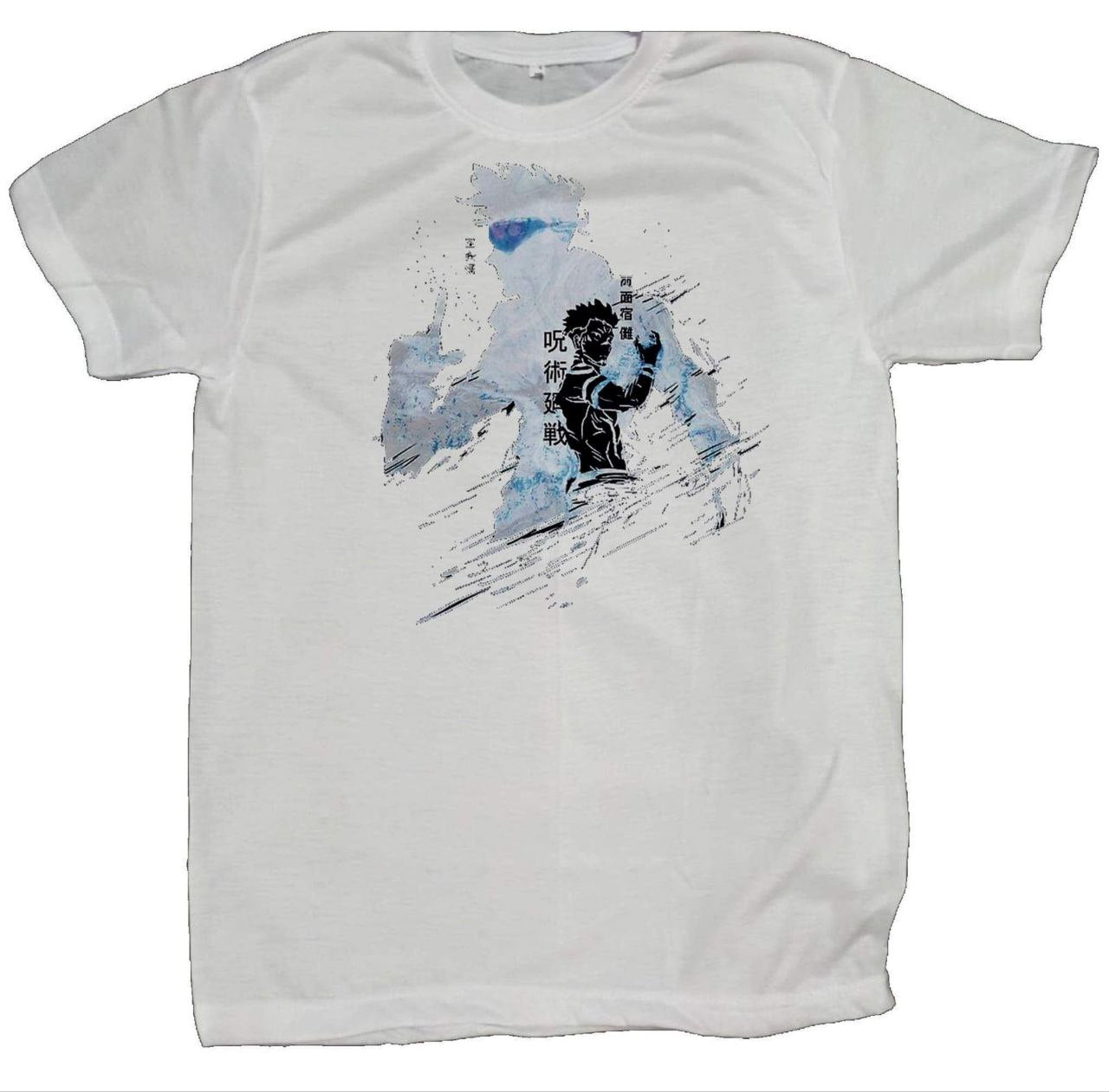 tjujutsu kaisen GOJO fit t- shirt White 5
