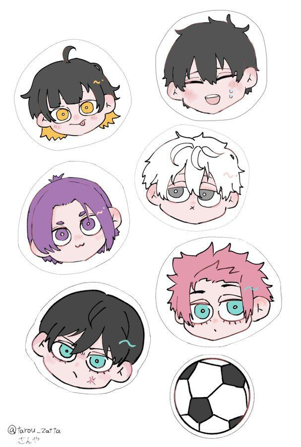 blue lock Sticker 1