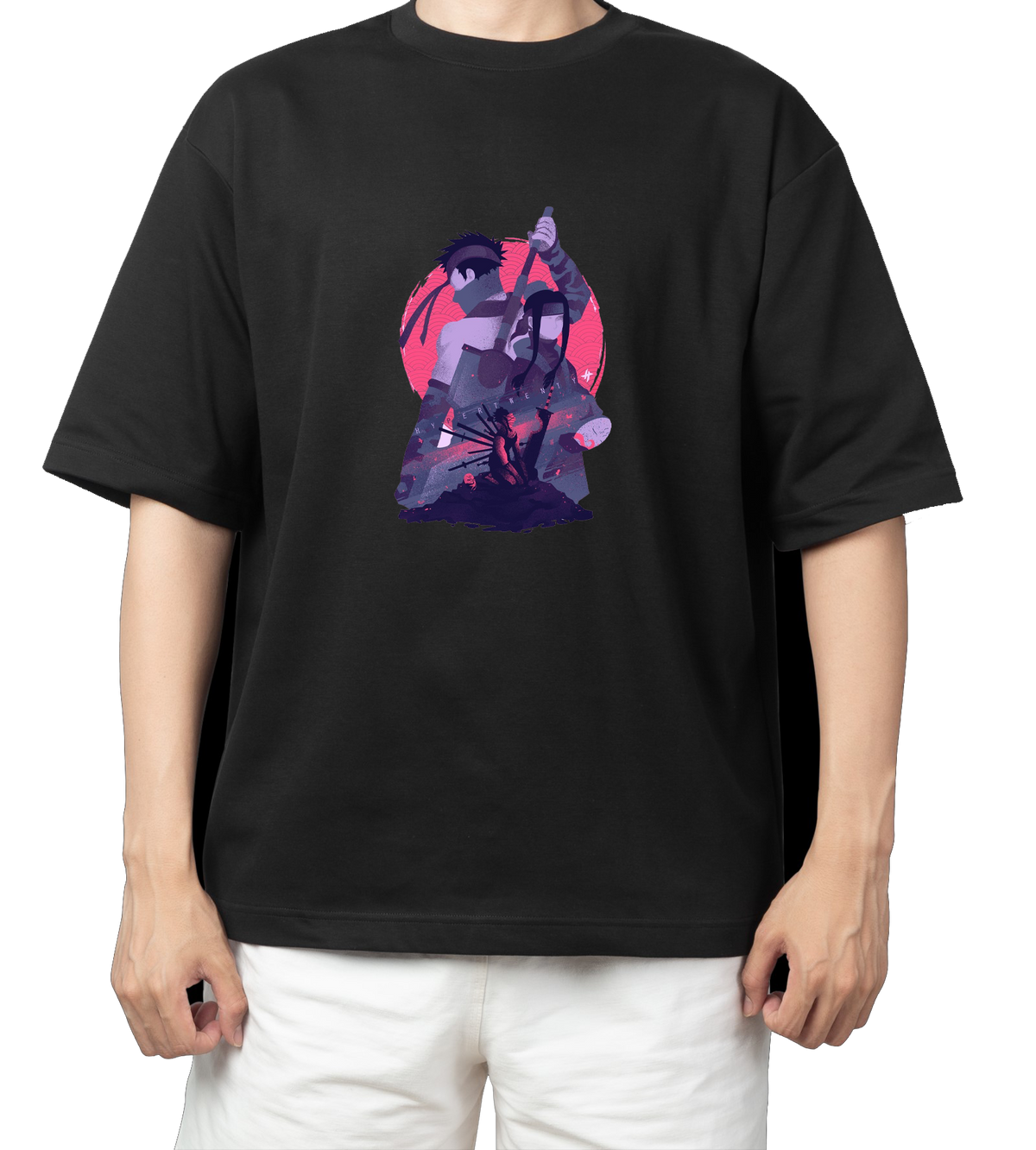 Naruto Shippuden t- shirt One Size Black 50
