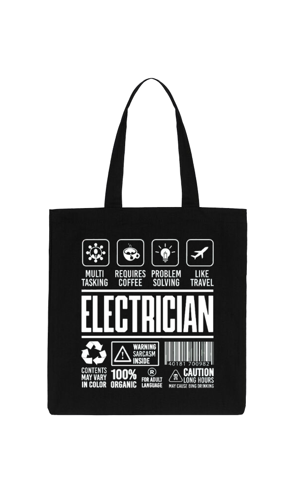 MEDICAL ASSISTANT Back text tote bag Black 48