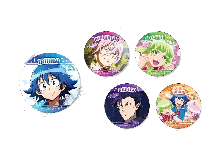 Welcome to Demon School! Iruma-kun brooch badge 1