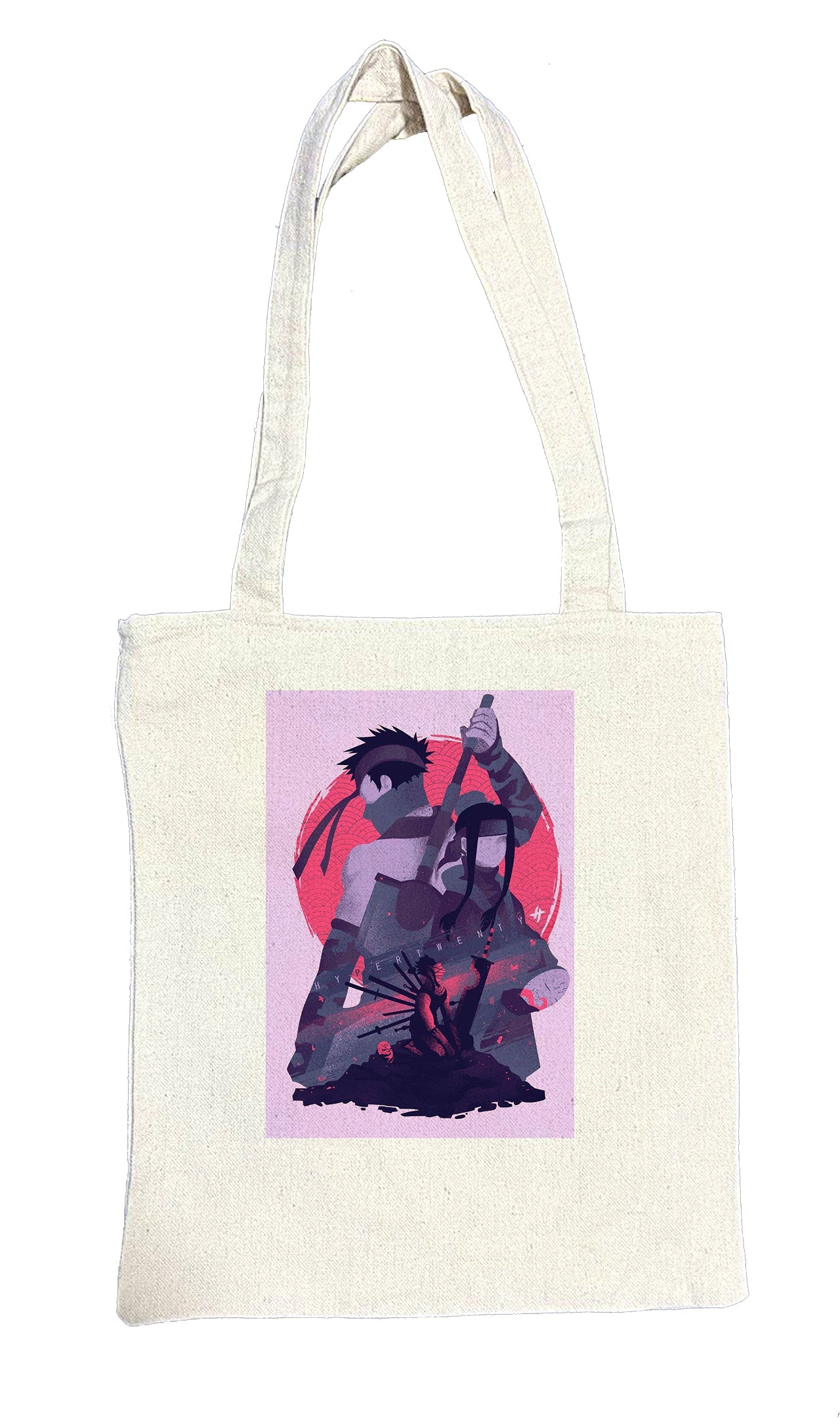 Naruto Shippuden tote bag beige 50
