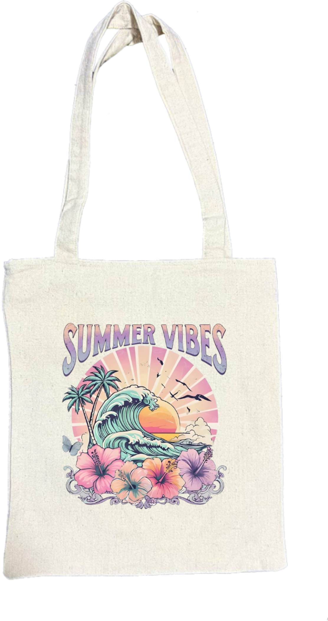 Summer Vibes tote bag Beige 50