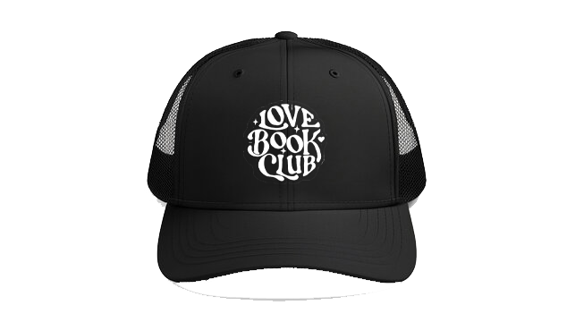 Baseball cap Black LOVE BOOK CLUB 98