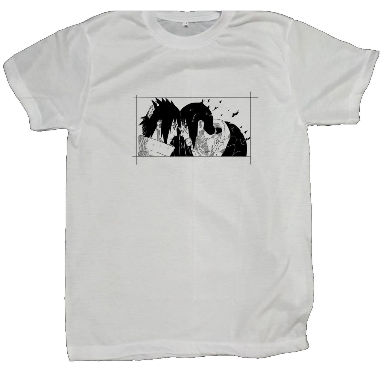 Naruto Shippuden t- shirt fat White 50