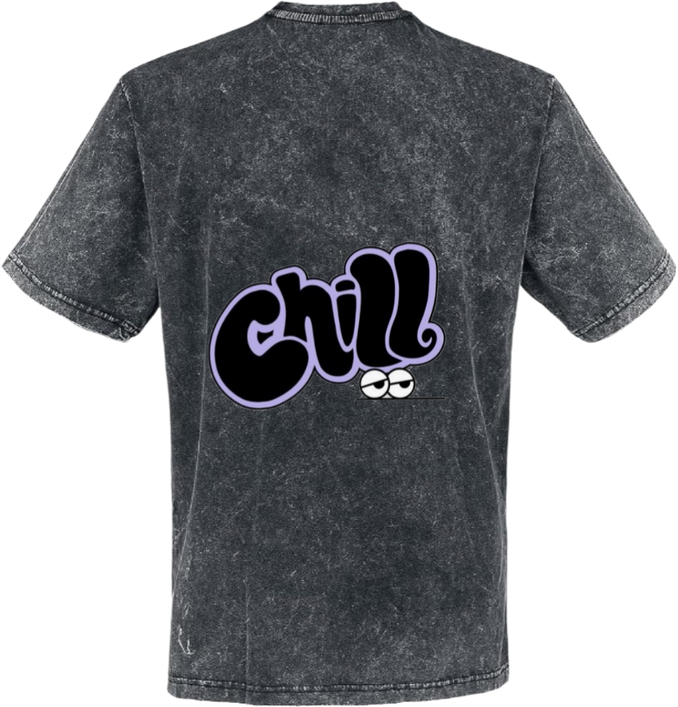Chill t- shirt One Size Washed Back 51
