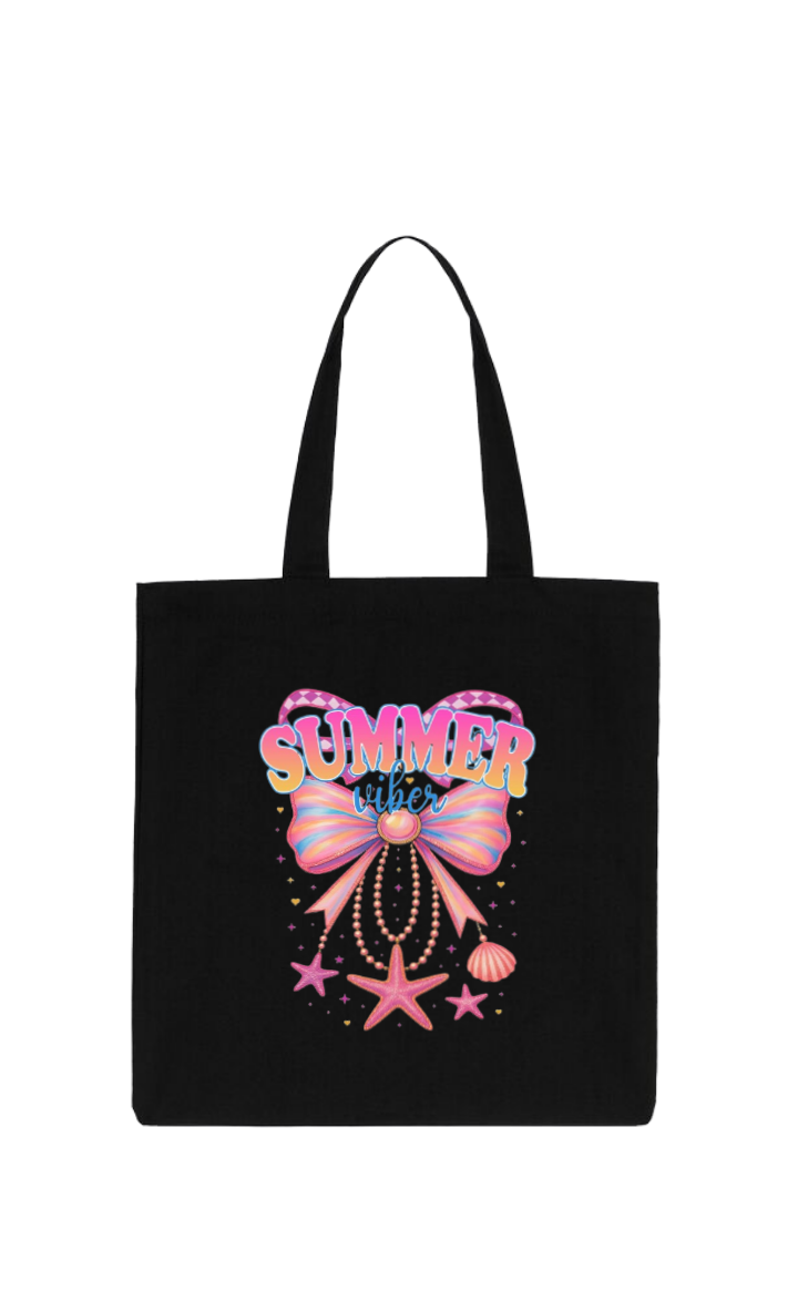 Summer Vibes tote bag Black 51