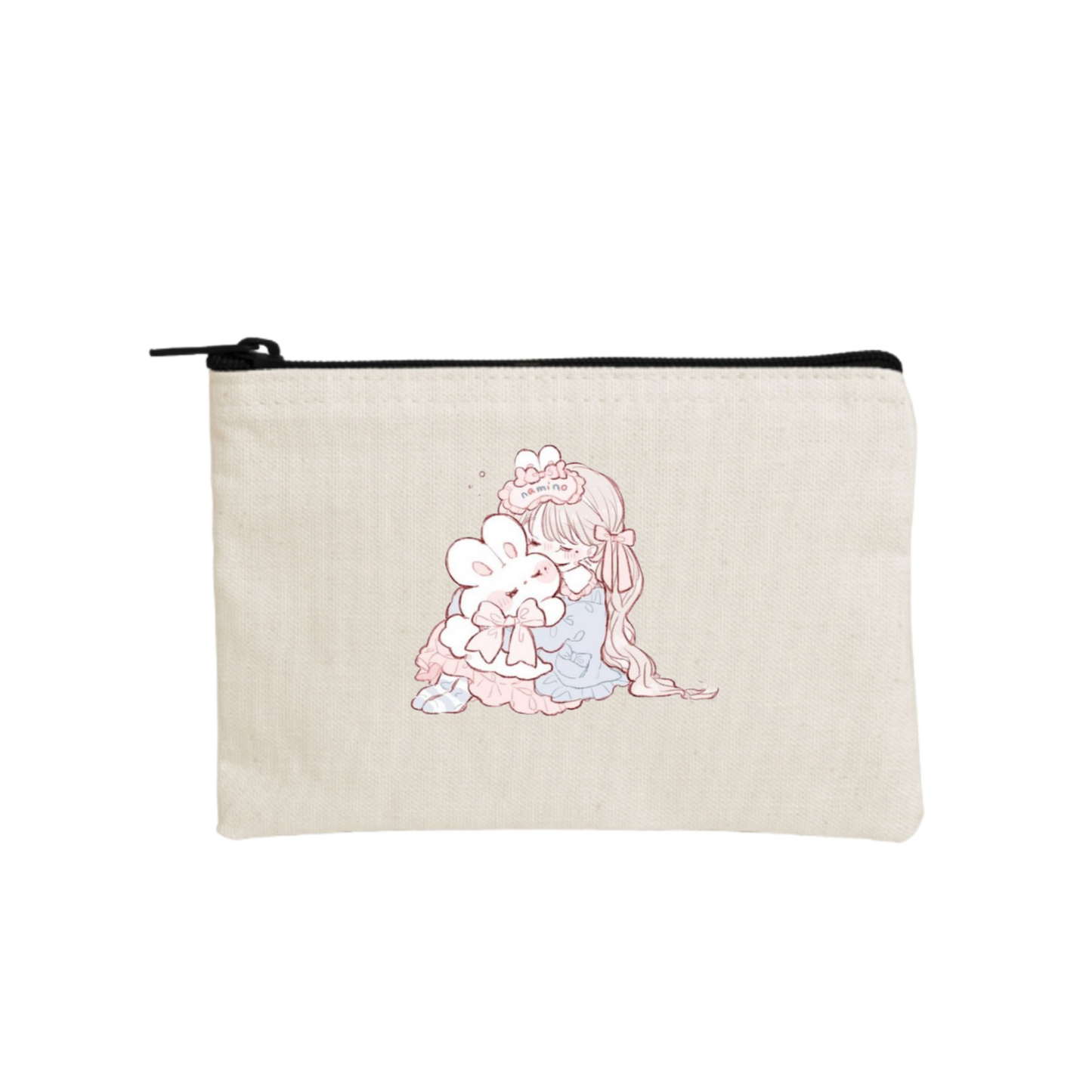 bunny wallet pencil case Beige 41