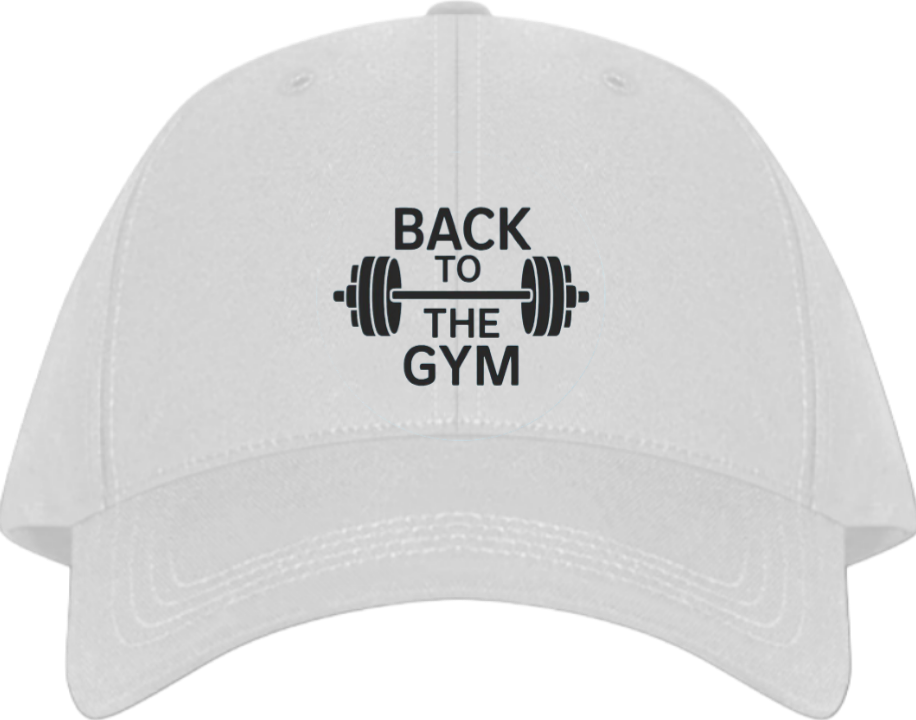 workout gym pilates Baseball cap White 50