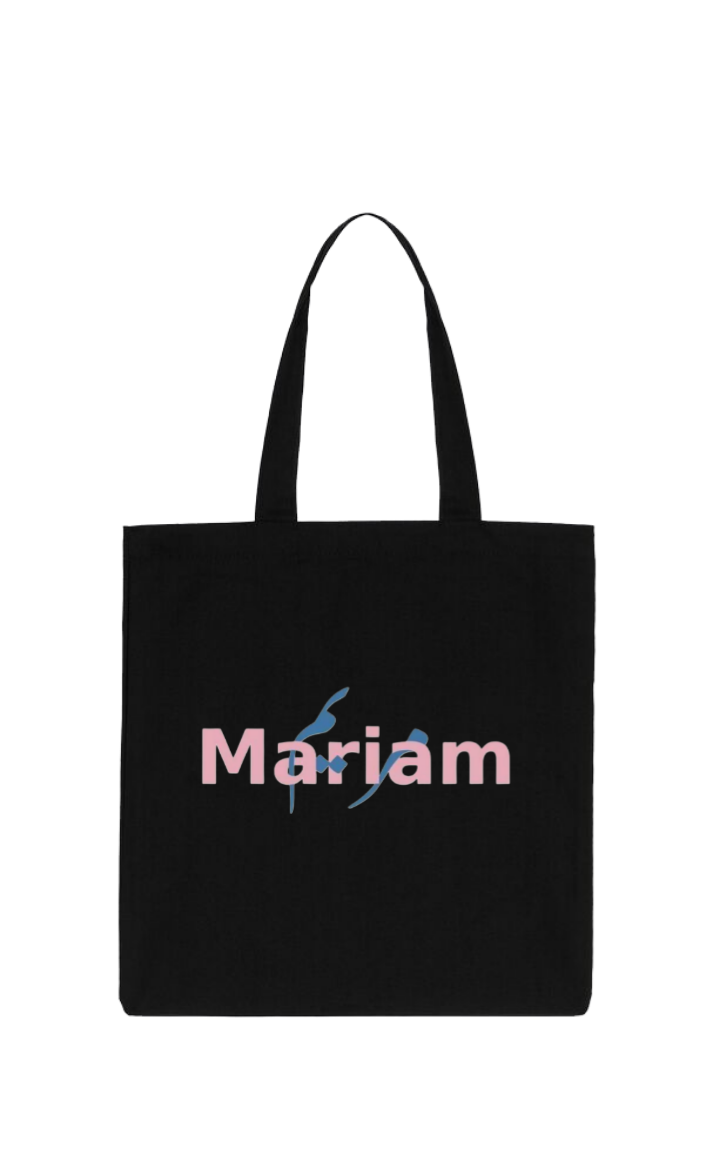 names tote bag Black Mariam 51