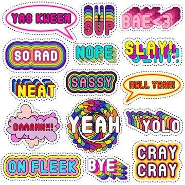 slay multi stickers