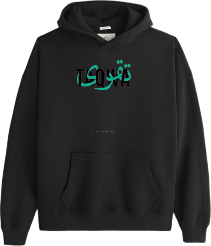 names One Size hoodie Black taqwaa 52